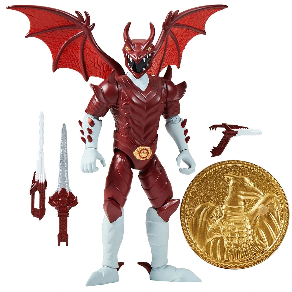 Godzilla Vs. Mighty Morphin Power Rangers Ii Action Figure Kaiju Ranger Red Rodan