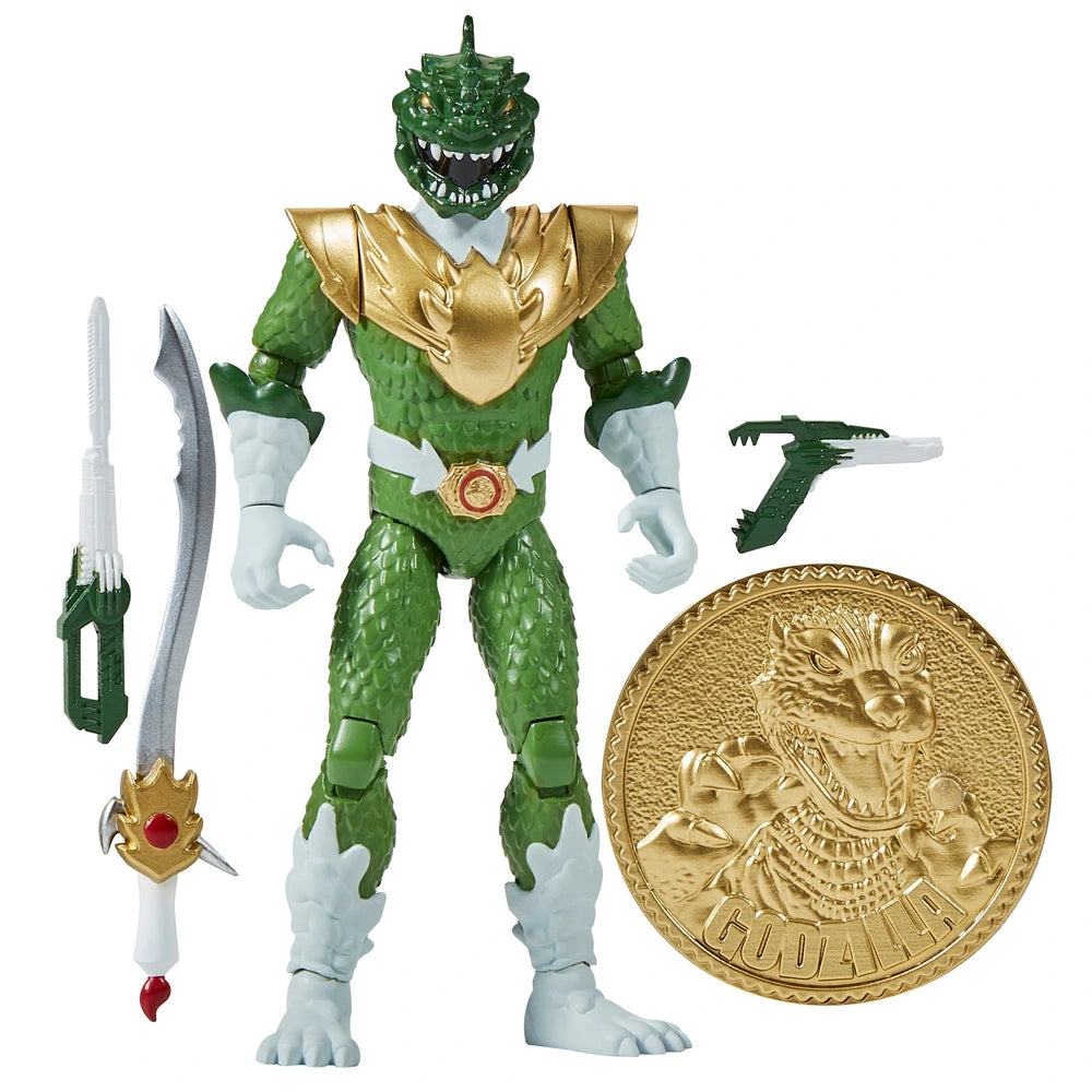 Godzilla Vs. Mighty Morphin Power Rangers Ii Action Figure Kaiju Ranger Green Godzilla