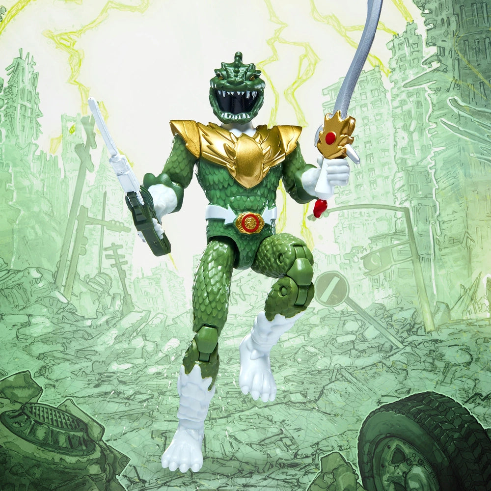 Godzilla Vs. Mighty Morphin Power Rangers Ii Action Figure Kaiju Ranger Green Godzilla