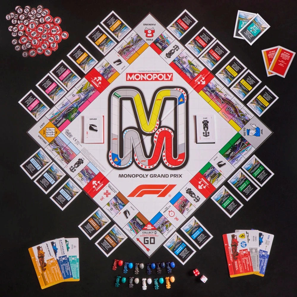Monopoly F1 Edition Board Game