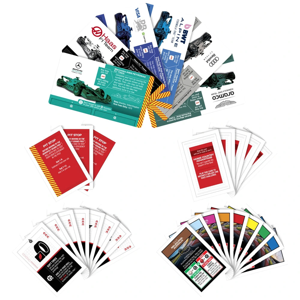 Monopoly F1 Edition Board Game