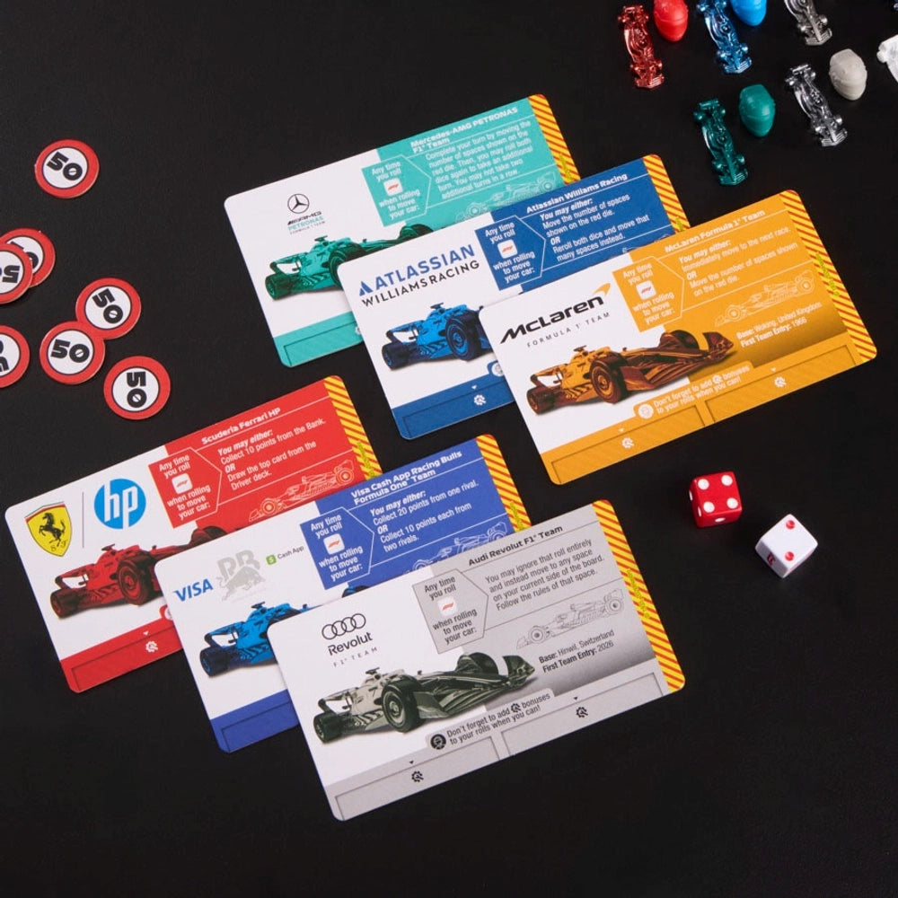 Monopoly F1 Edition Board Game