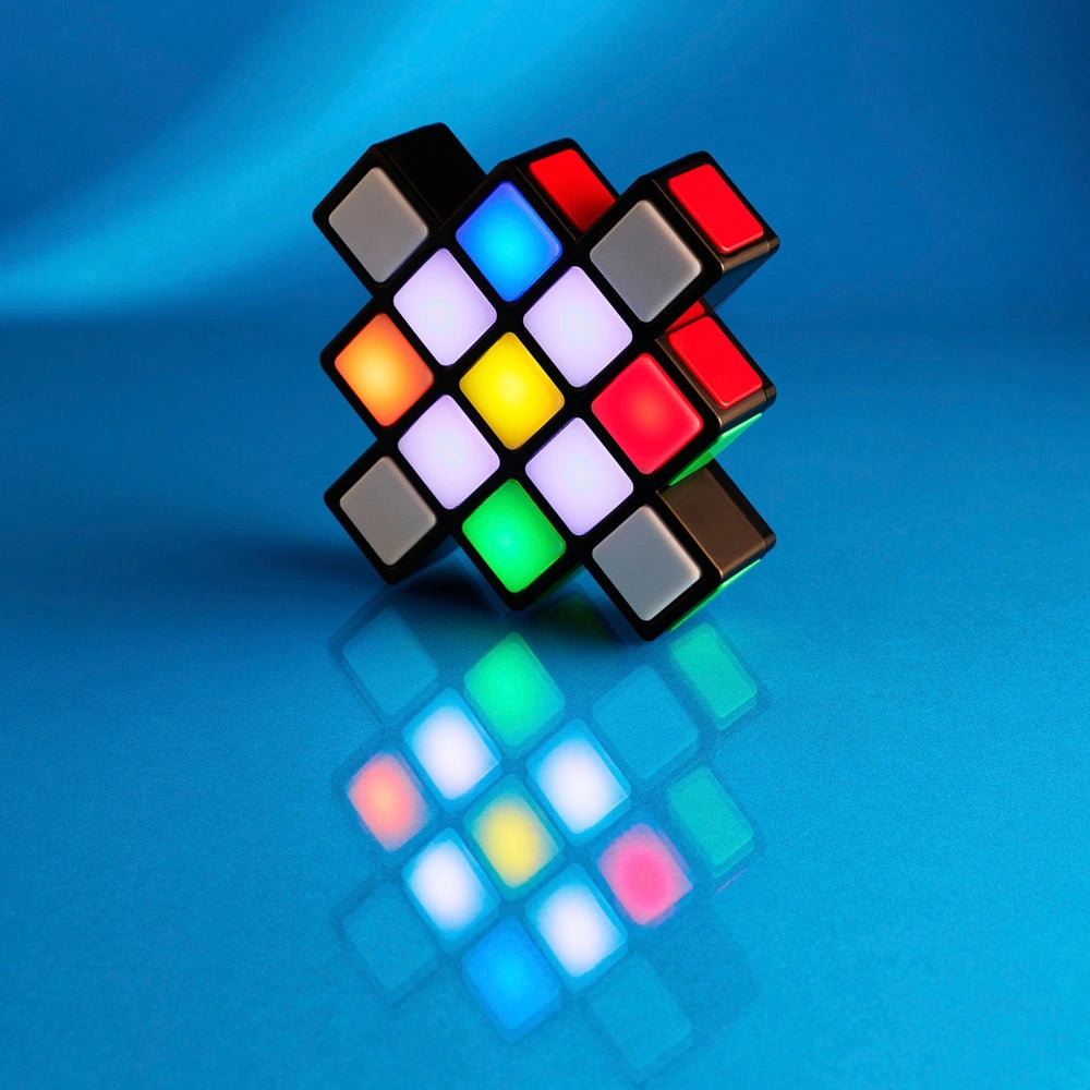 Rubik’s Cube Rubik’s Rush - Light-Up Electronic Game, 1-4 Players, Interactive Brain Teaser Speed Game For Solo Or Multiplayer