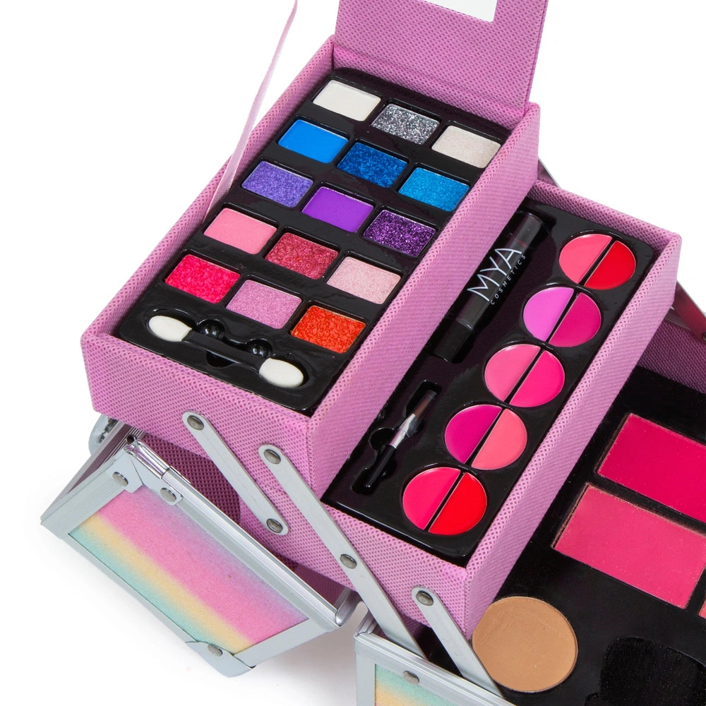 Mya Rainbow Glitter Cube Makeup Set