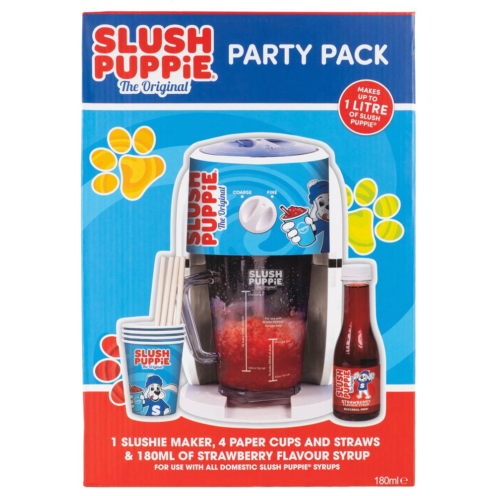 Slush Puppie Machine And Syrups Party Pack