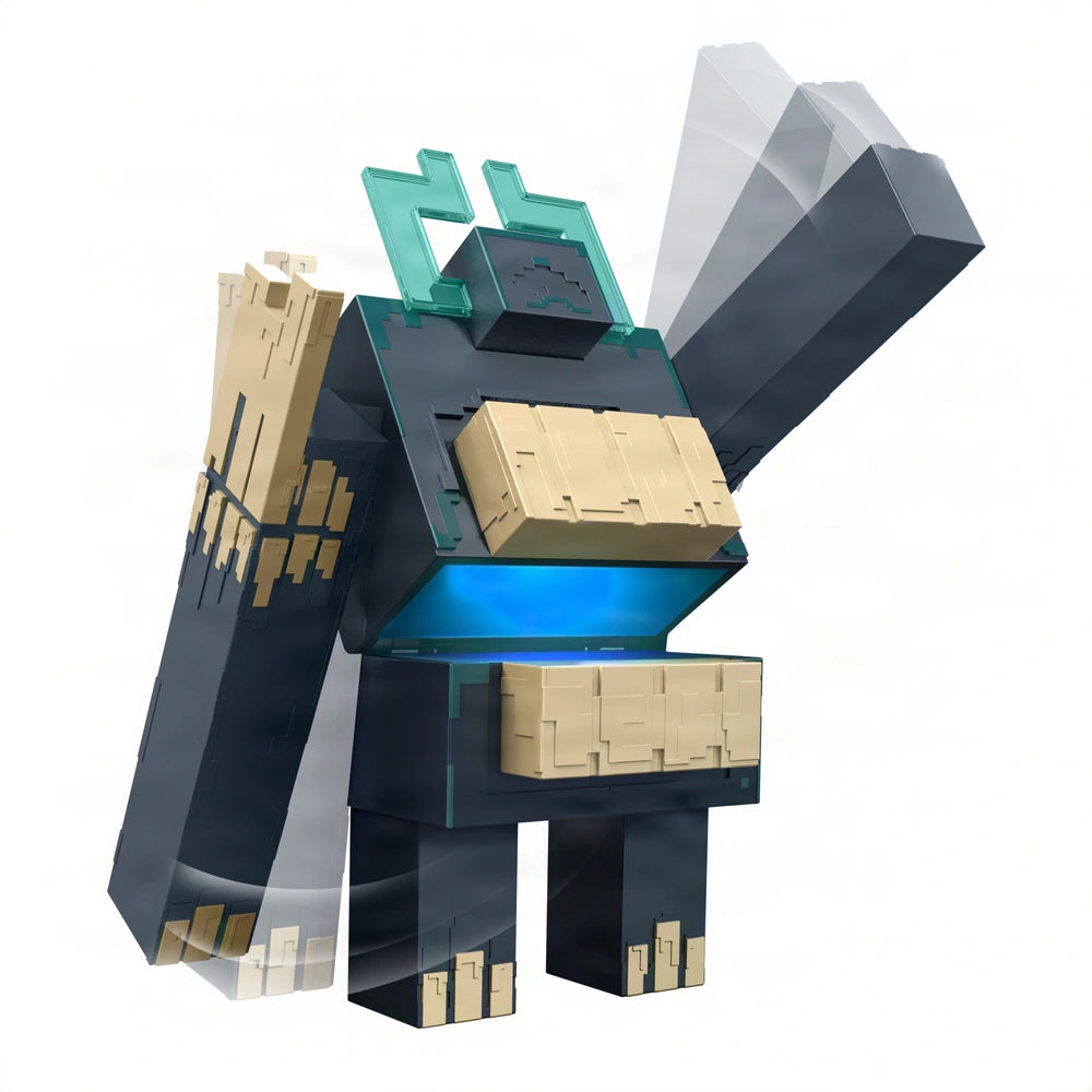 Minecraft Dungeons Ii Action Figures Twisted Warden And Soul Corrupted Creeper 2 Pack
