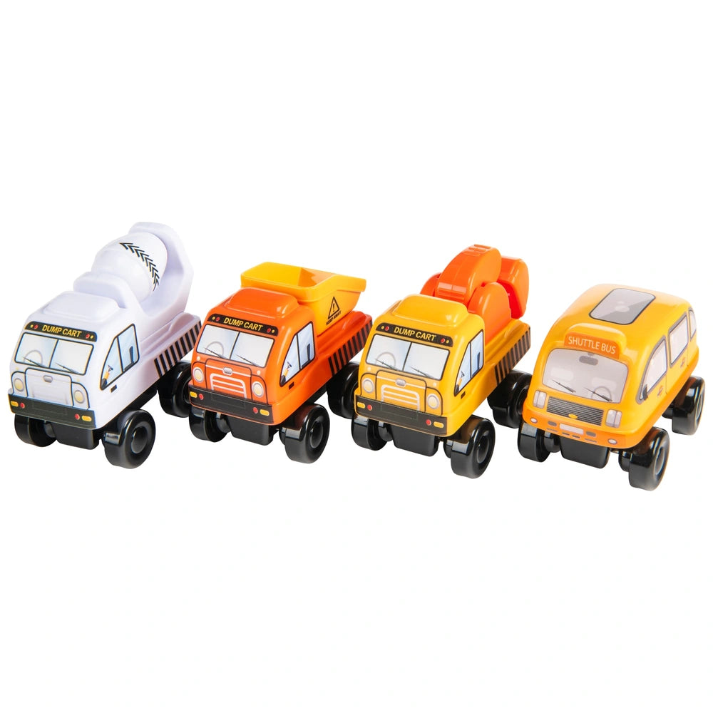 Magnetic Tiles Construction 86-Piece Building Set