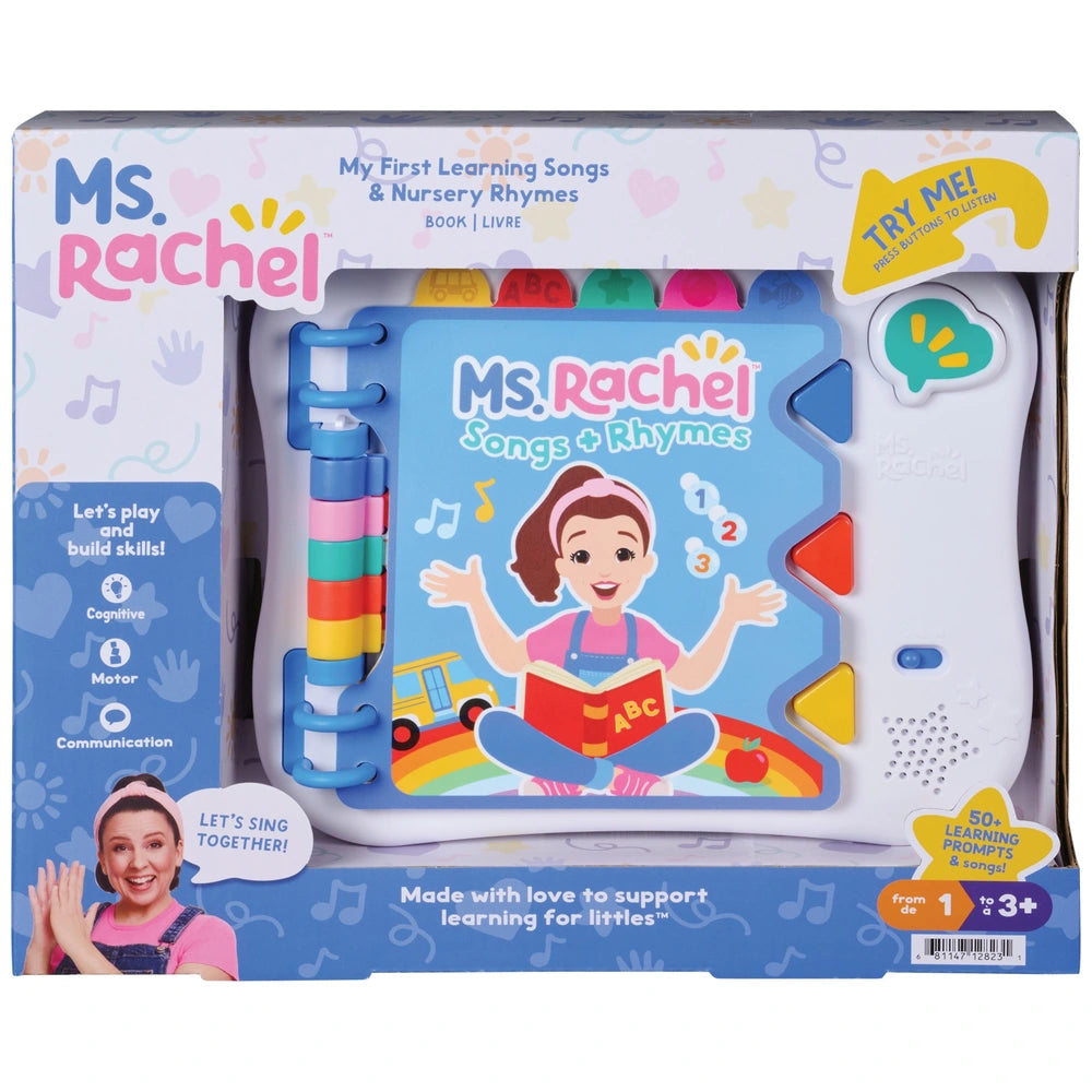 Ms. Rachel My First Learning Songs & Nursery Rhymes Electronic Book