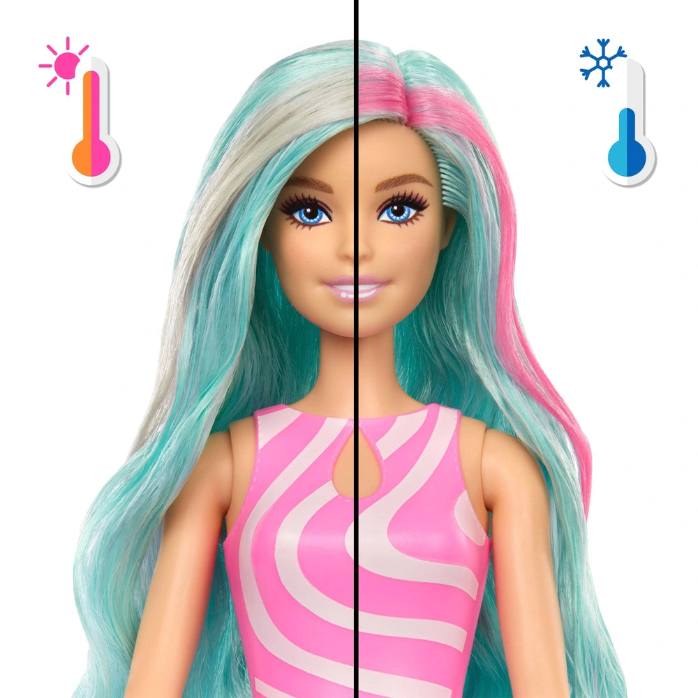 Barbie Pop Reveal Sea Slushy Series Blue Doll