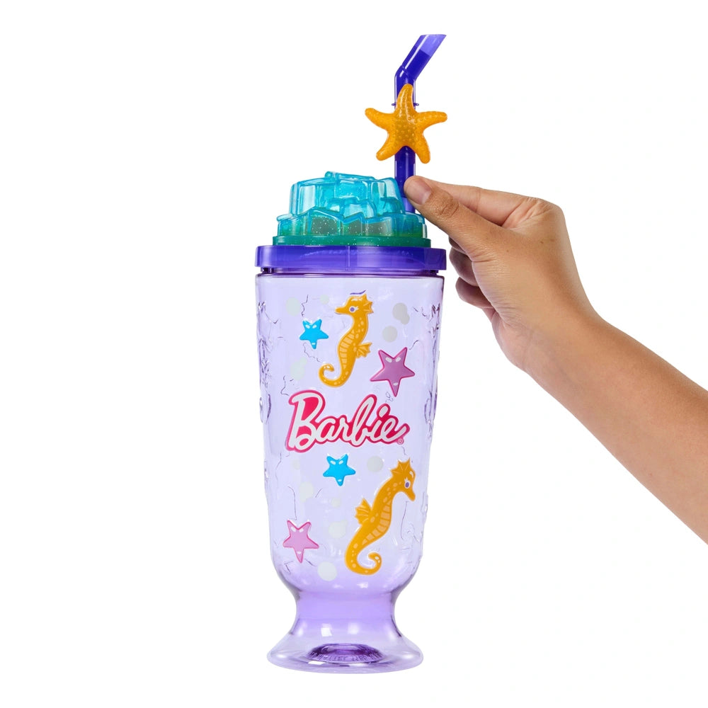 Barbie Pop Reveal Sea Slushy Series Purple Doll