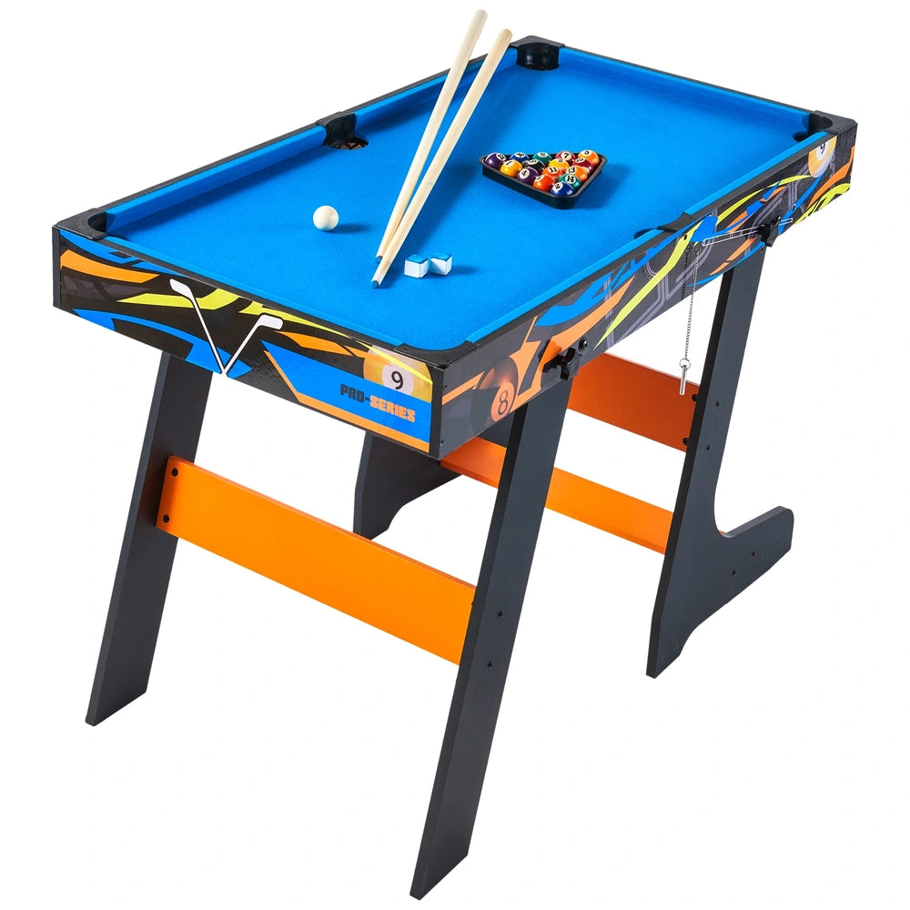 4Ft Foldable 4-In-1 Games Table