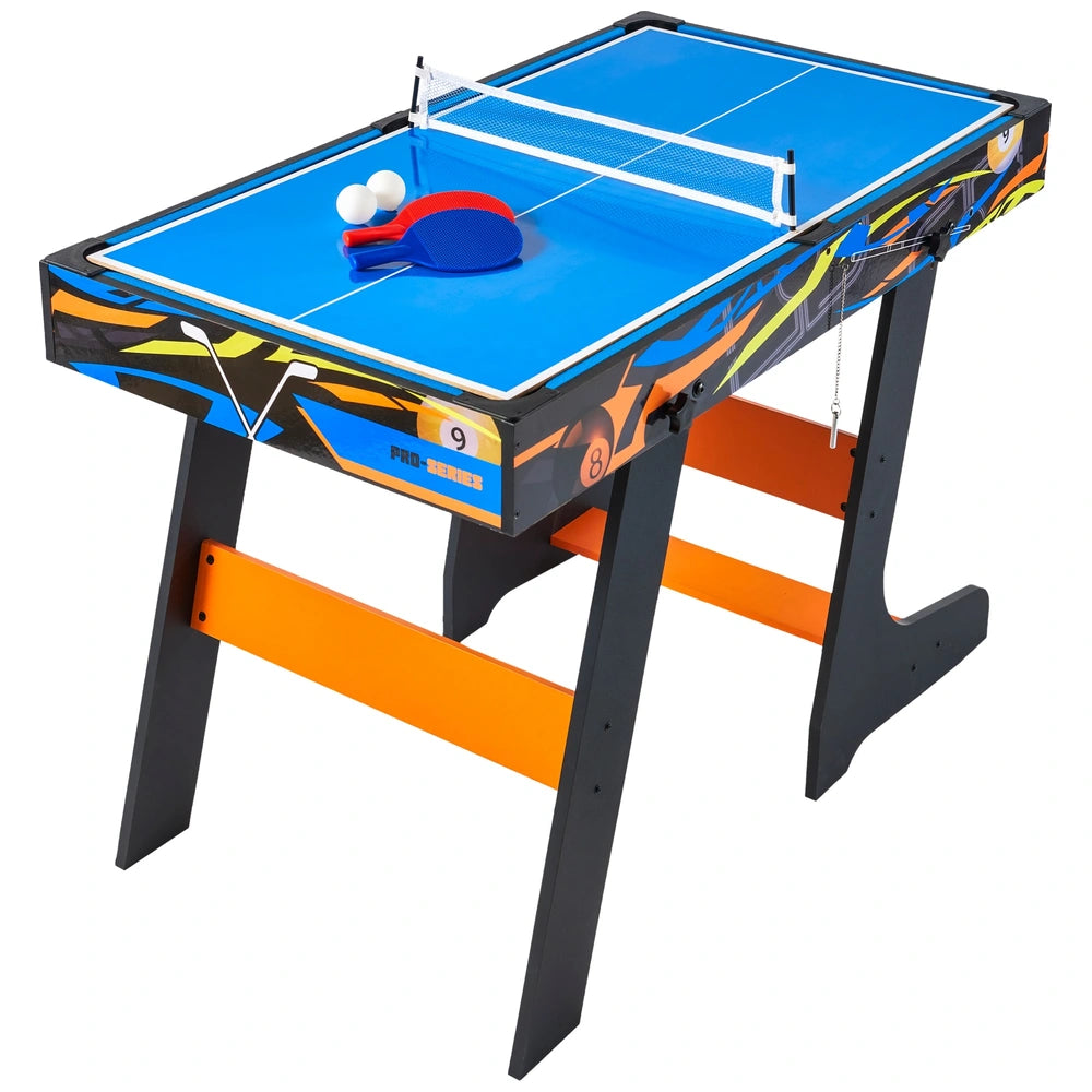 4Ft Foldable 4-In-1 Games Table