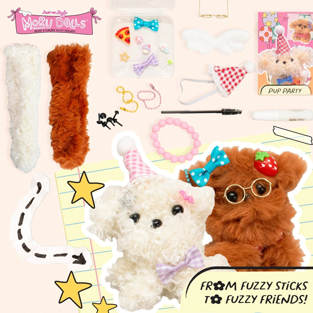 Just My Style Moru Dolls Puppy Buddies