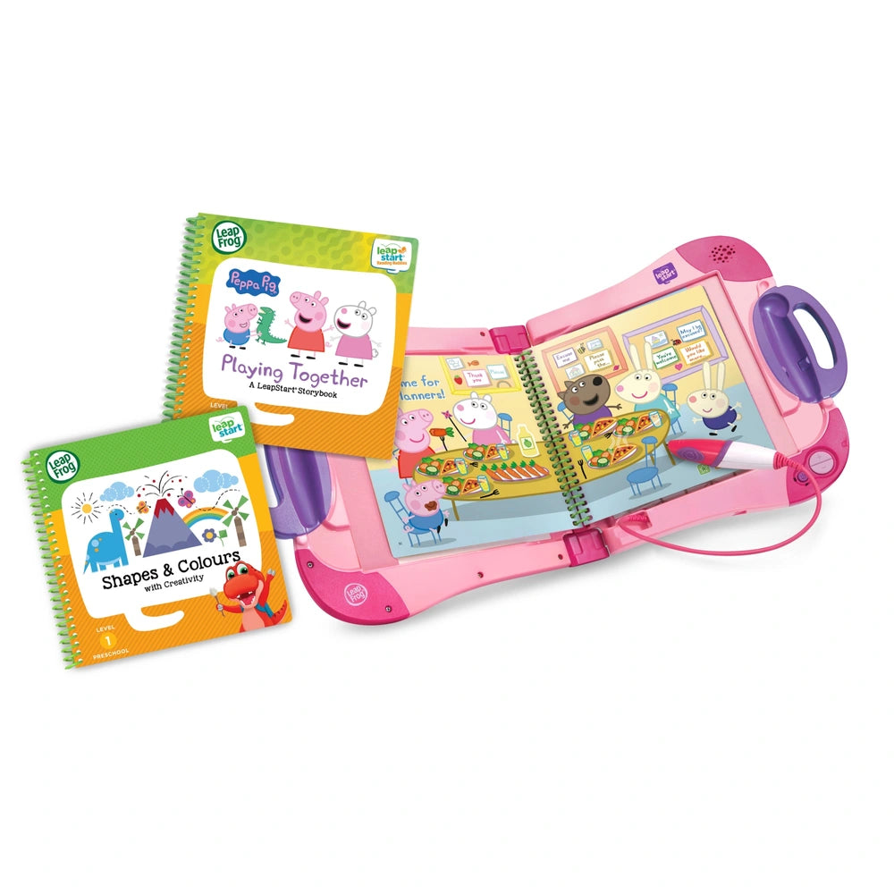 Leapfrog Leapstart Peppa Pig Interactive Learning System Bundle