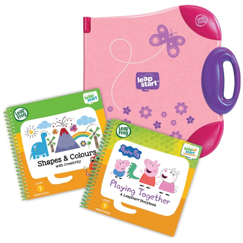 Leapfrog Leapstart Peppa Pig Interactive Learning System Bundle