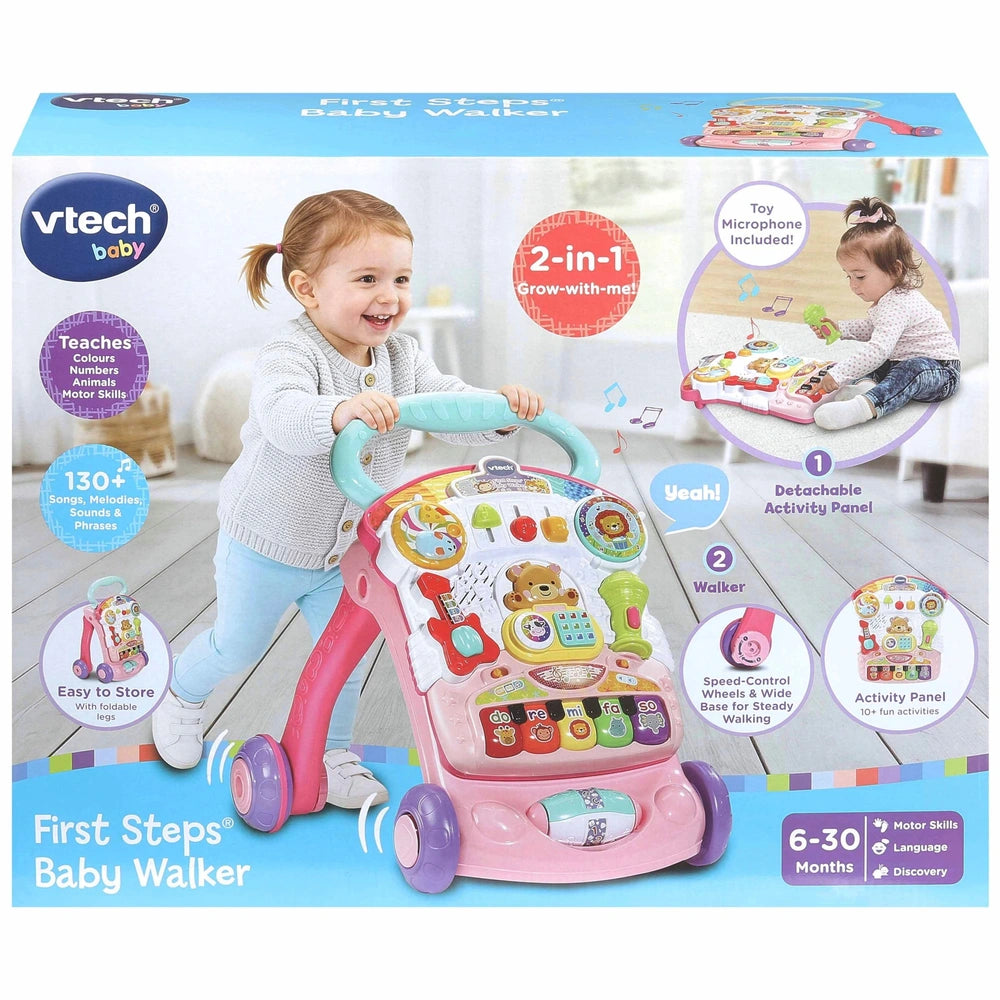 Vtech First Steps Baby Walker Pink