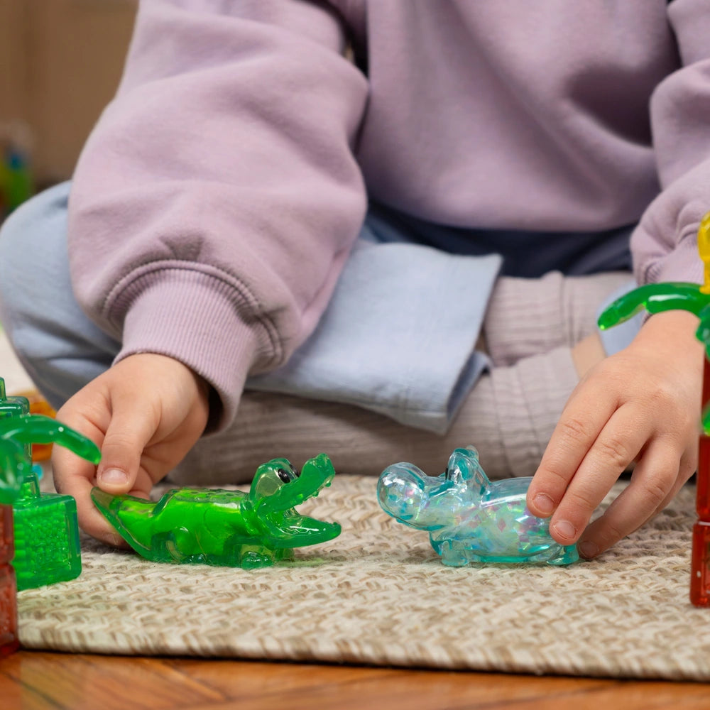 Jelly Blox Squishy Building Blocks Jelly Jungle Set