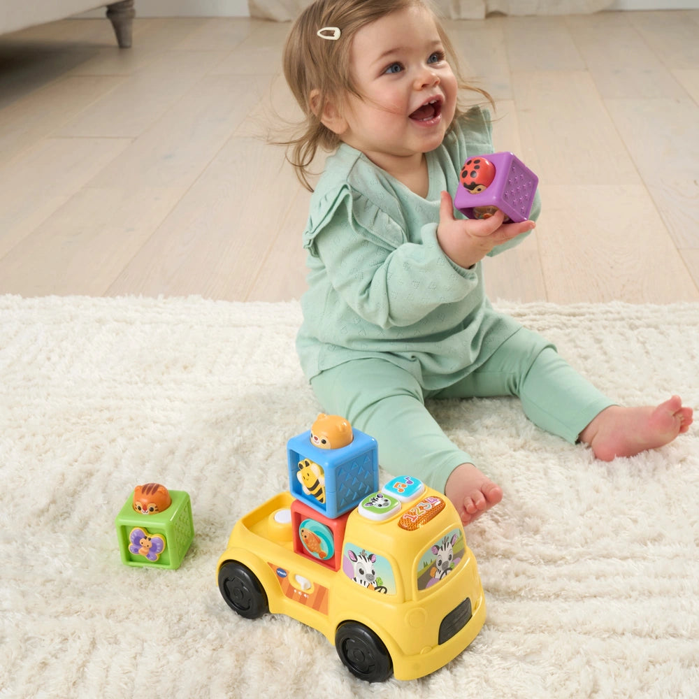 Vtech Pop-A-Block Truck Set