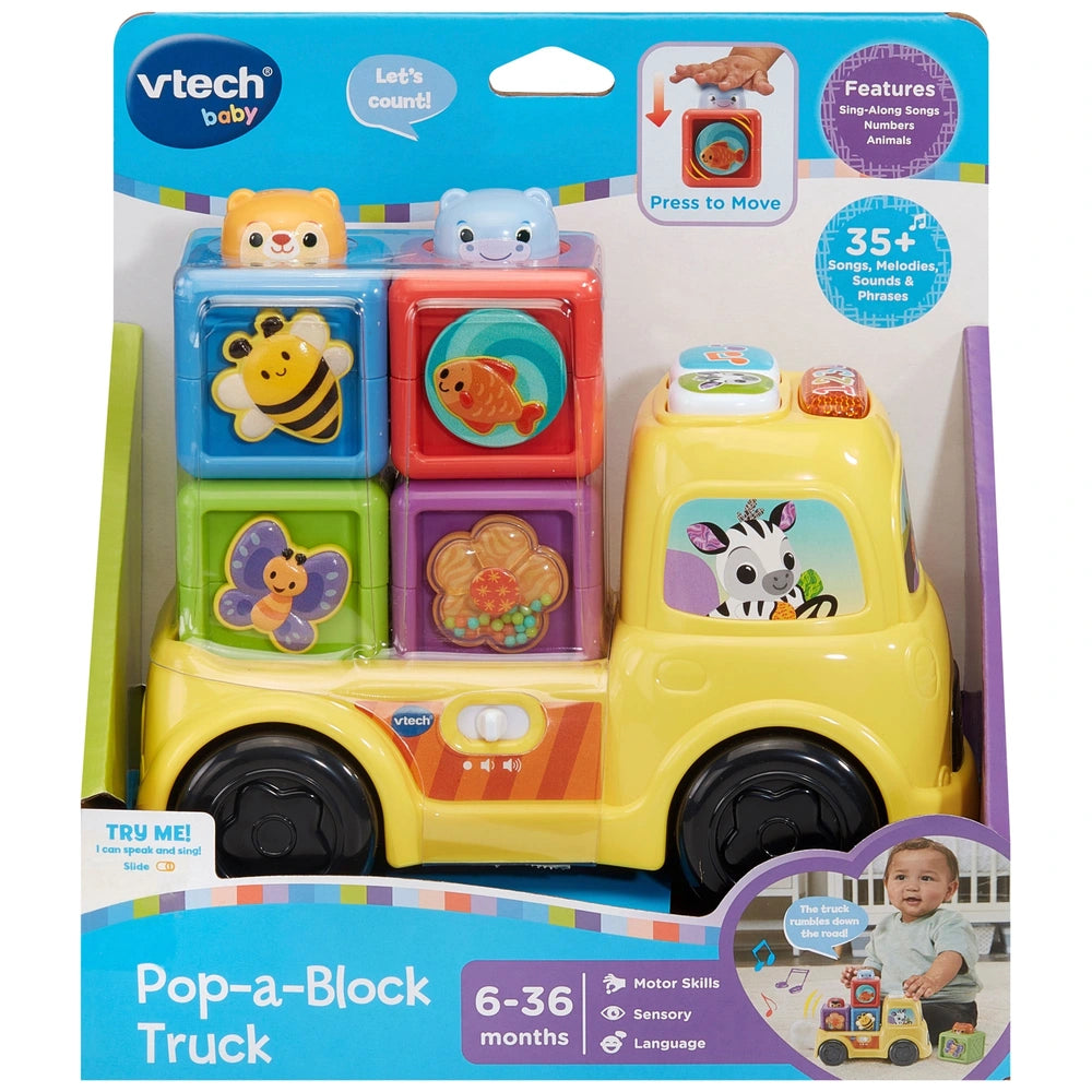 Vtech Pop-A-Block Truck Set