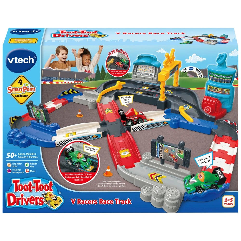 Vtech Toot-Toot Drivers V Racers Race Track Playset