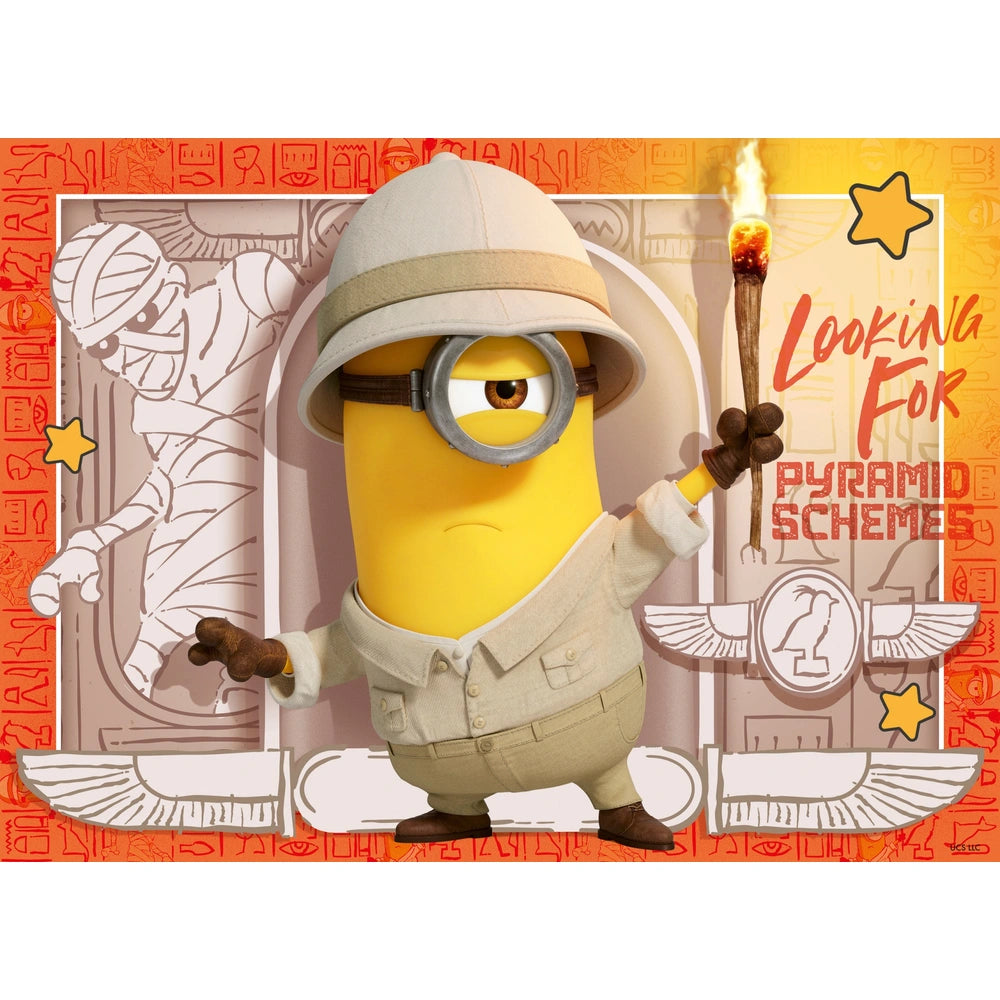 Ravensburger Minions & Monsters Jigsaw Puzzles Bumper Pack 4 X 100 Pieces