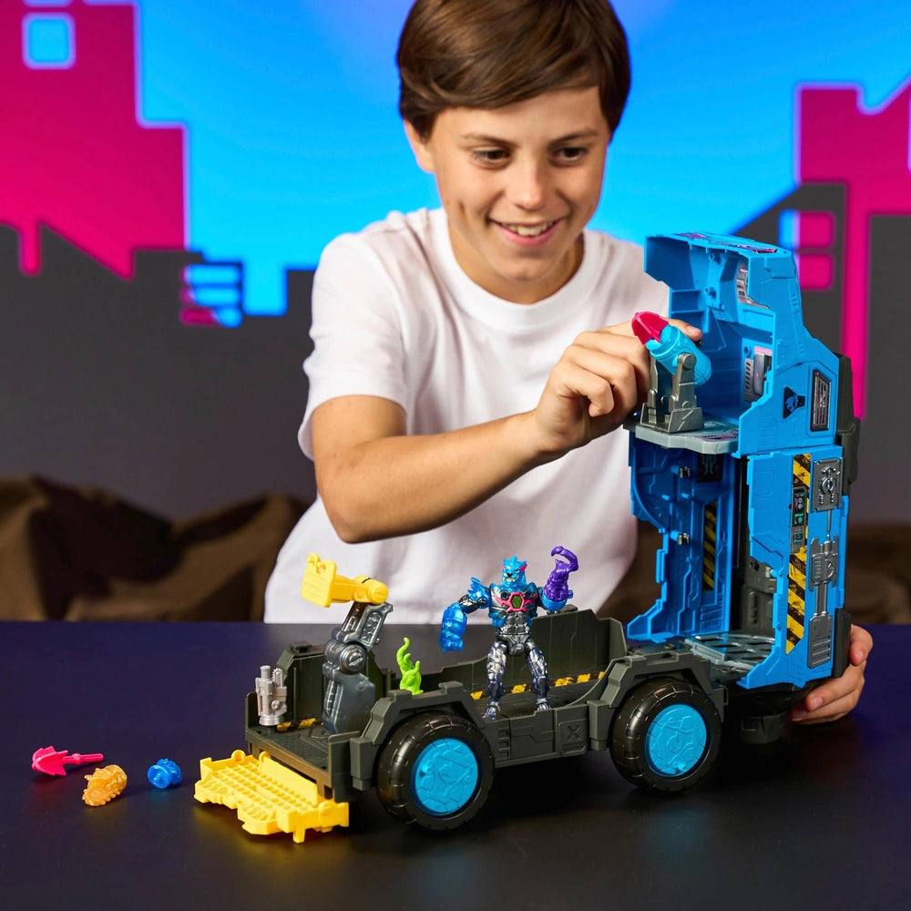 Mrbeast Lab Hybrids Mega-Tech Series Mobile Battle Lab Set