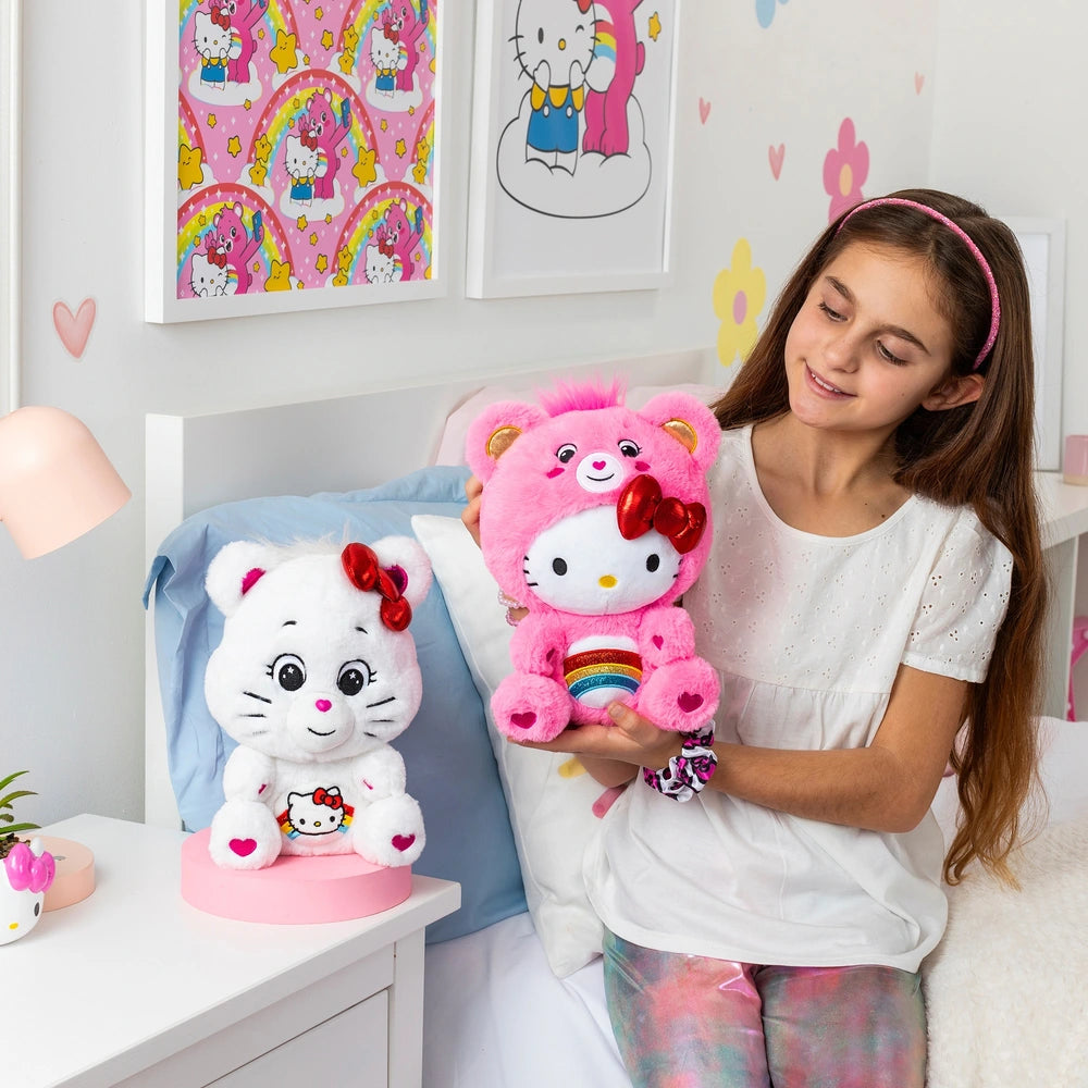 Care Bears X Hello Kitty And Friends Plush 2 Pack