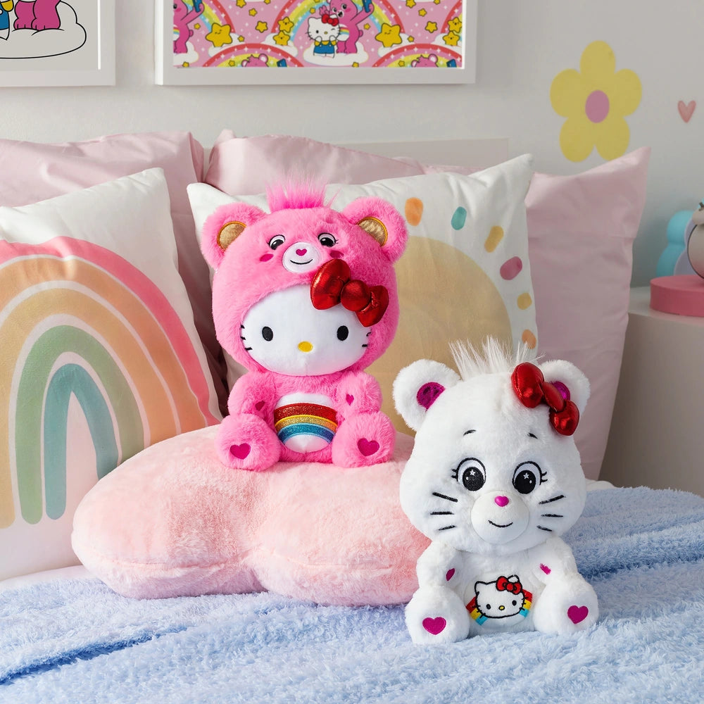 Care Bears X Hello Kitty And Friends Plush 2 Pack