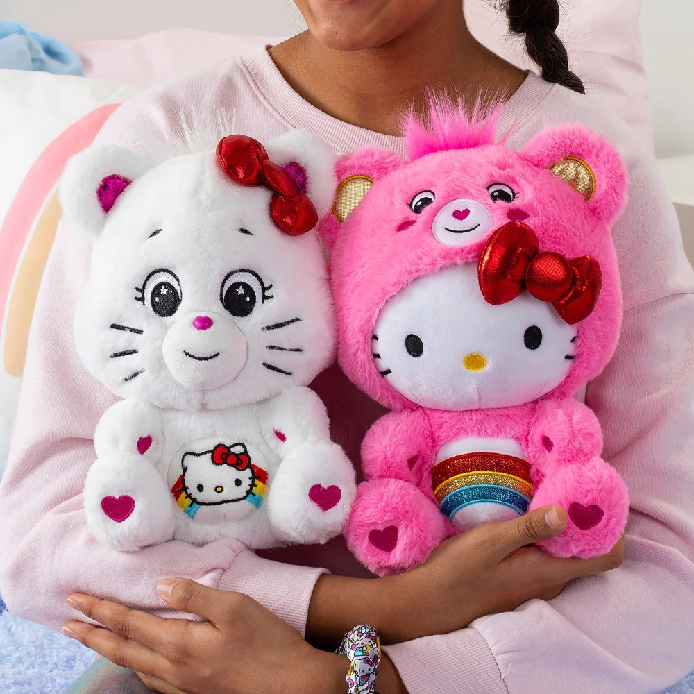 Care Bears X Hello Kitty And Friends Plush 2 Pack