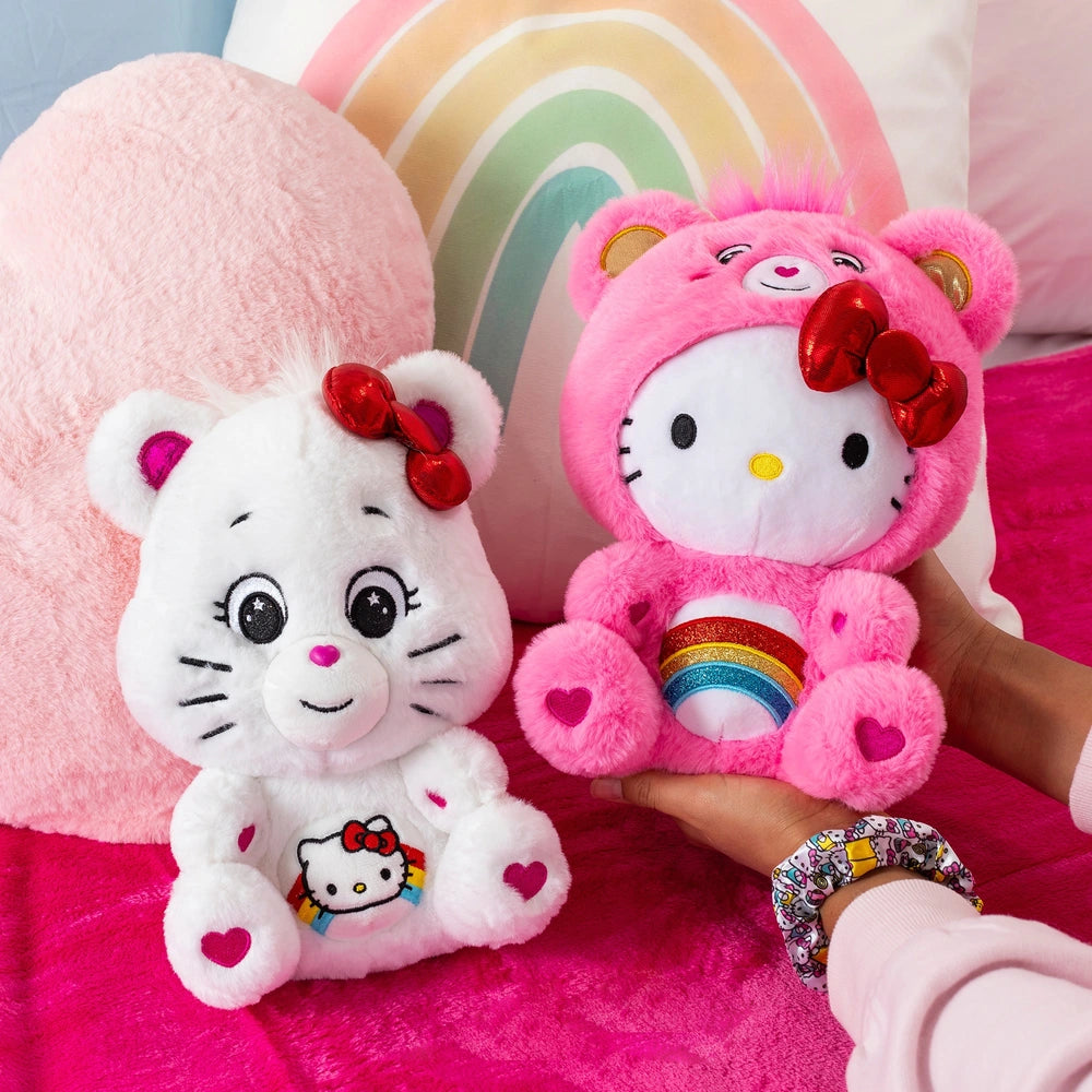 Care Bears X Hello Kitty And Friends Plush 2 Pack