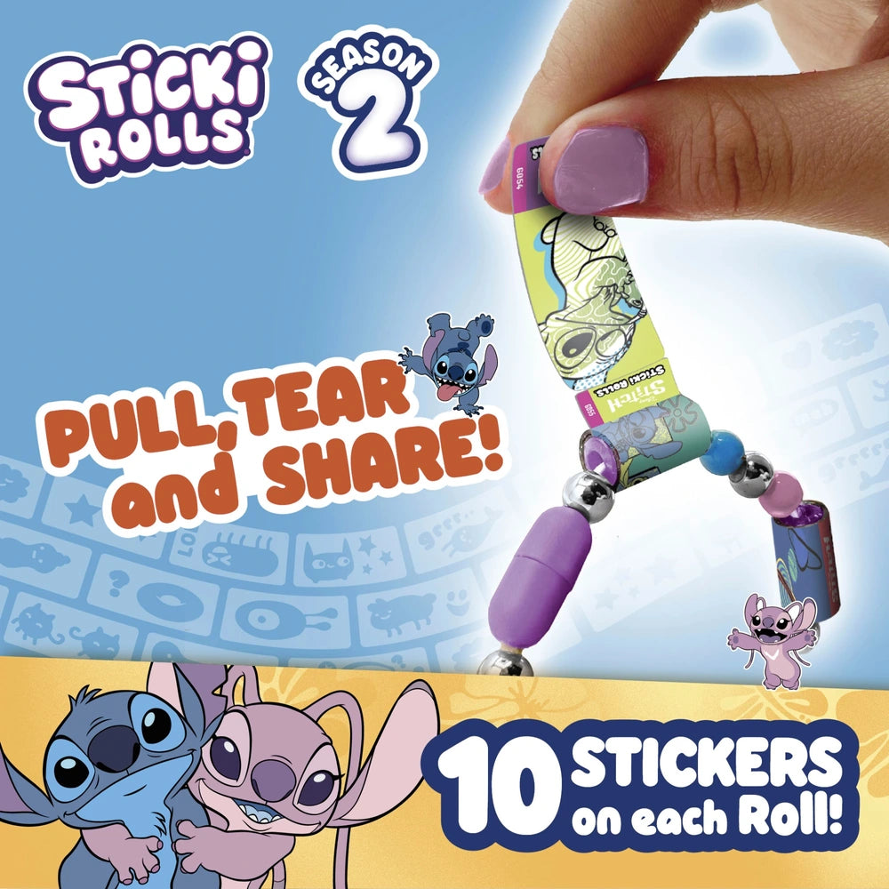 Sticki Rolls Stitch Pendant And Bracelet Making Set With 120 Stickers Series 2