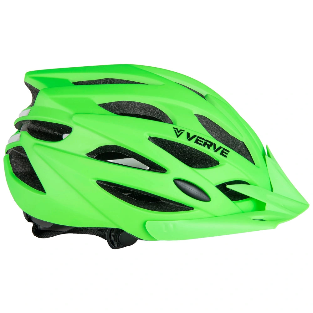 Verve Bike Helmet Green Size 55 - 58Cm
