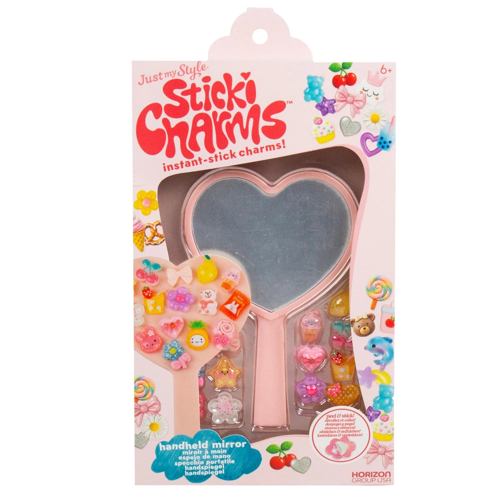 Sticki Charms Handheld Mirror Set