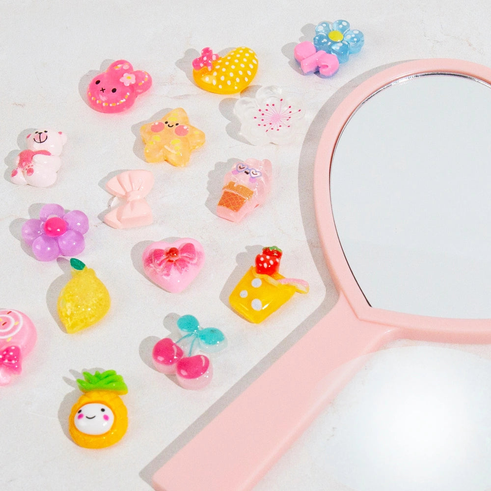 Sticki Charms Handheld Mirror Set