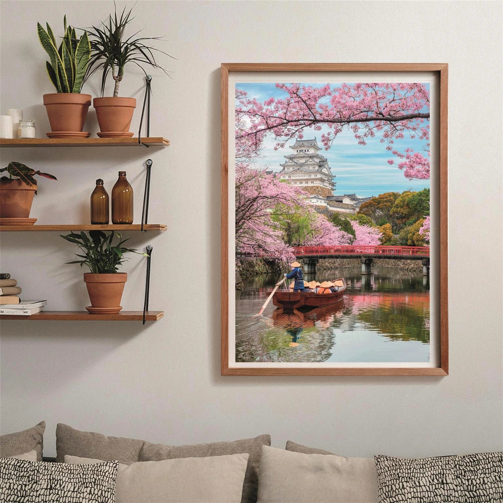 Clementoni Himeji Castle & Streets Of Paris Jigsaw Puzzle 1000 Pieces 2 Pack
