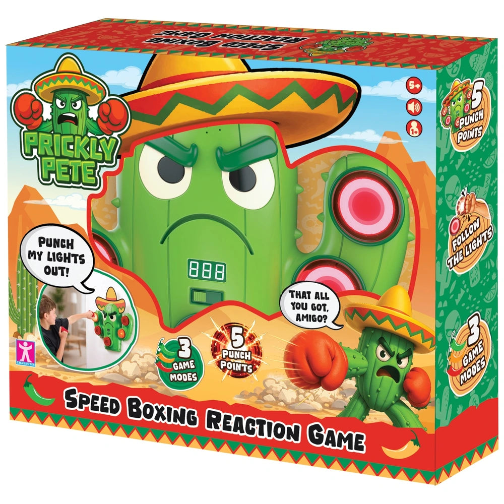 Prickly Pete Speed Boxing Board Game