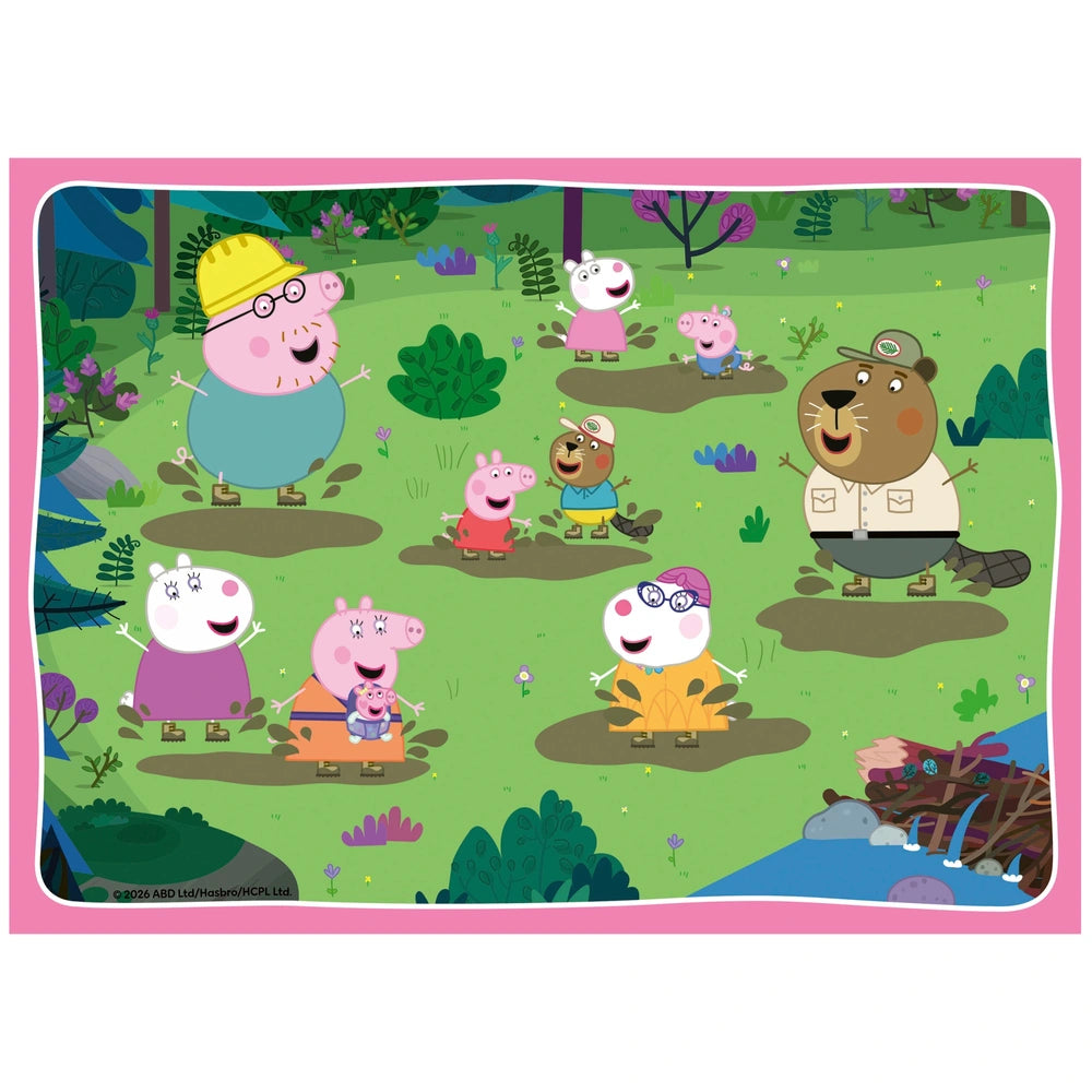 Ravensburger Peppa Pig Jigsaw Puzzles Bumper Pack 4 X 42 Pieces