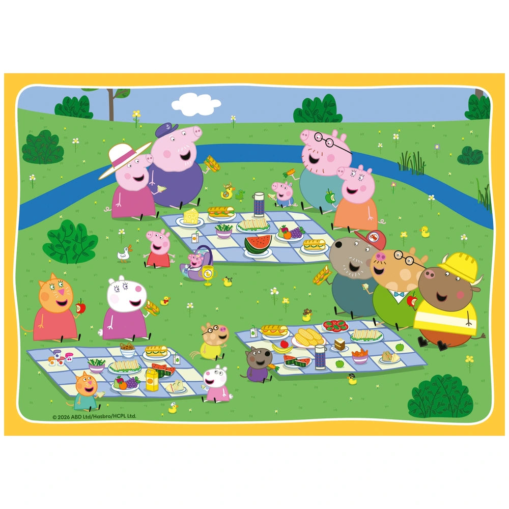 Ravensburger Peppa Pig Jigsaw Puzzles Bumper Pack 4 X 42 Pieces