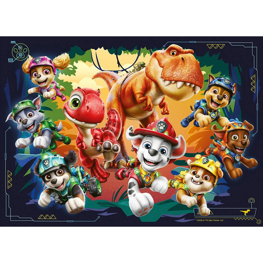 Ravensburger Paw Patrol: The Dino Movie Jigsaw Puzzles Bumper Pack 4 X 42 Pieces