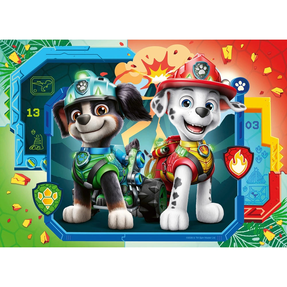 Ravensburger Paw Patrol: The Dino Movie Jigsaw Puzzles Bumper Pack 4 X 42 Pieces