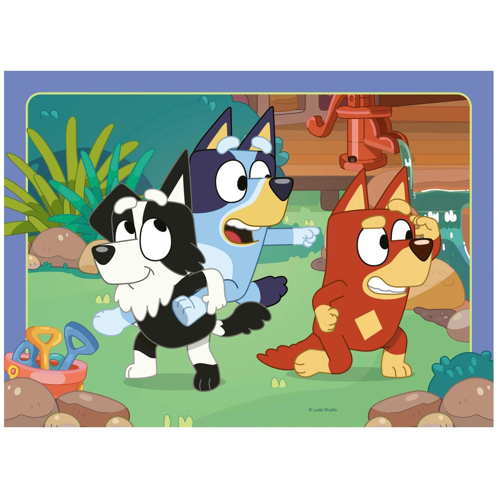 Ravensburger Bluey Jigsaw Puzzles Bumper Pack 4 X 42 Pieces