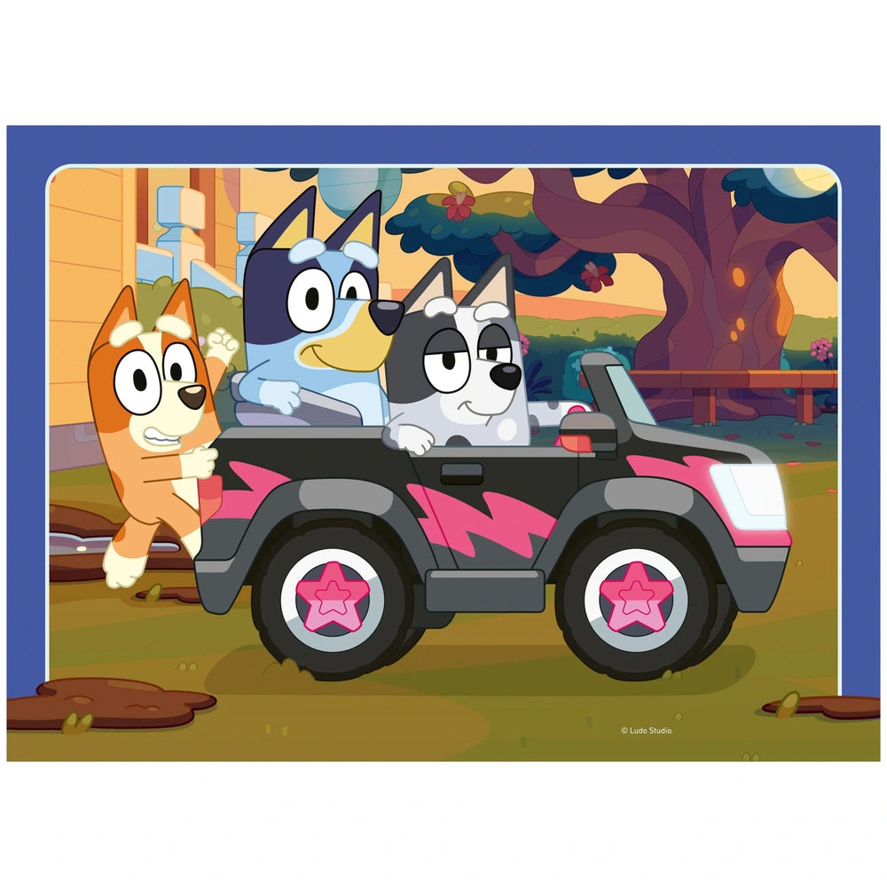 Ravensburger Bluey Jigsaw Puzzles Bumper Pack 4 X 42 Pieces