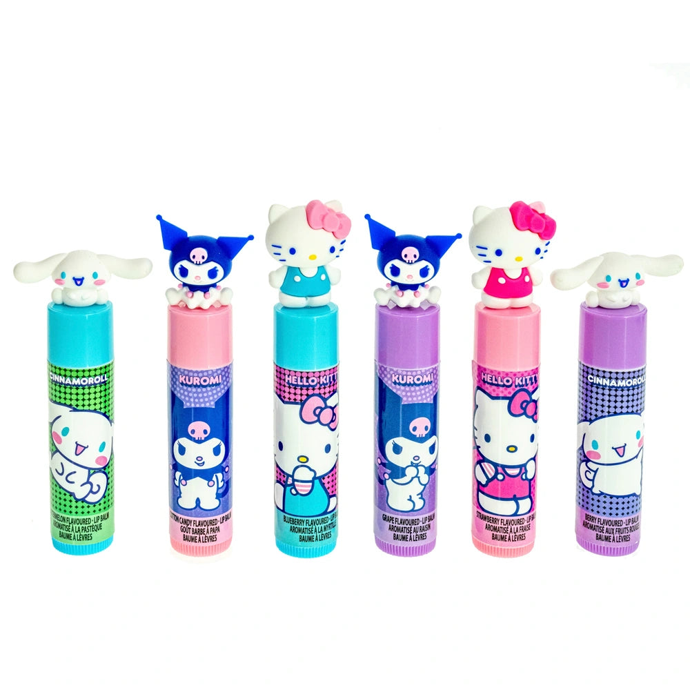 Hello Kitty And Friends Lip Balm 6 Pack