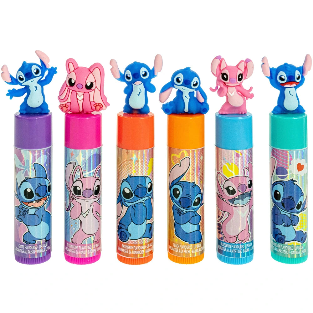 Disney Stitch Flavoured Lip Balm 6 Pack