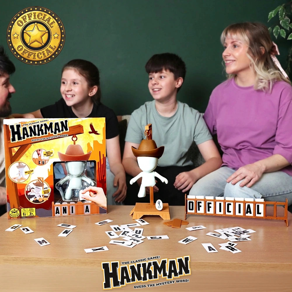 Hank Man: The Official Word Guessing Game
