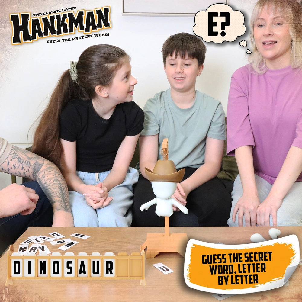 Hank Man: The Official Word Guessing Game