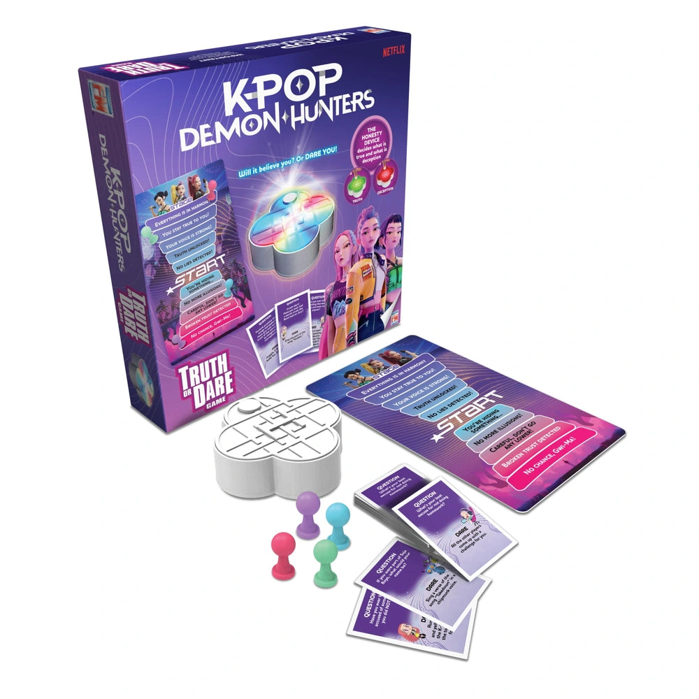Netflix Kpop Demon Hunters Truth Or Dare Card Game