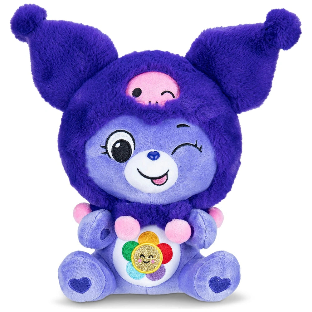Care Bears X Hello Kitty And Friends Plush Harmony X Kuromi 25Cm