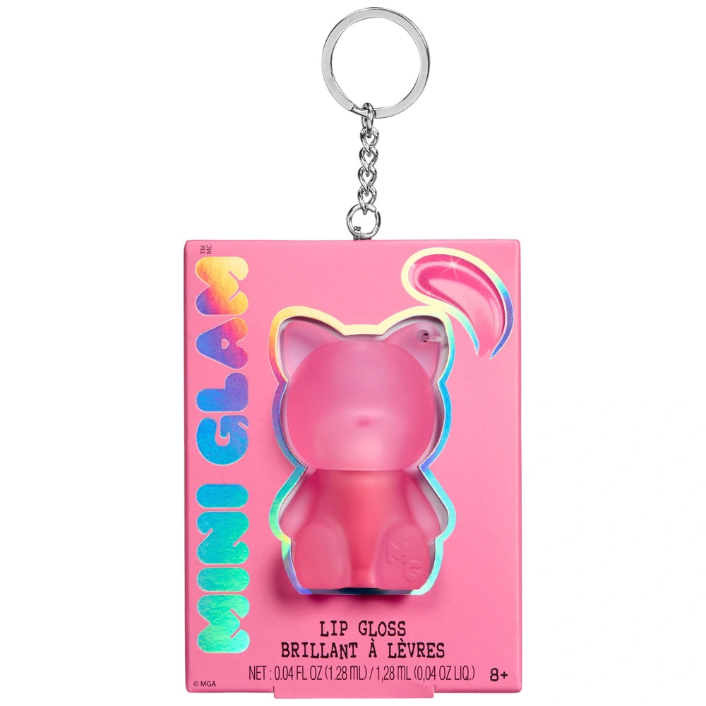 Mini Glam Cat Lipgloss Keyring Assortment