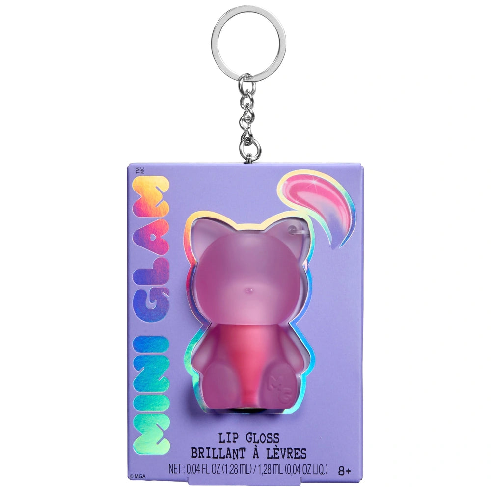 Mini Glam Cat Lipgloss Keyring Assortment